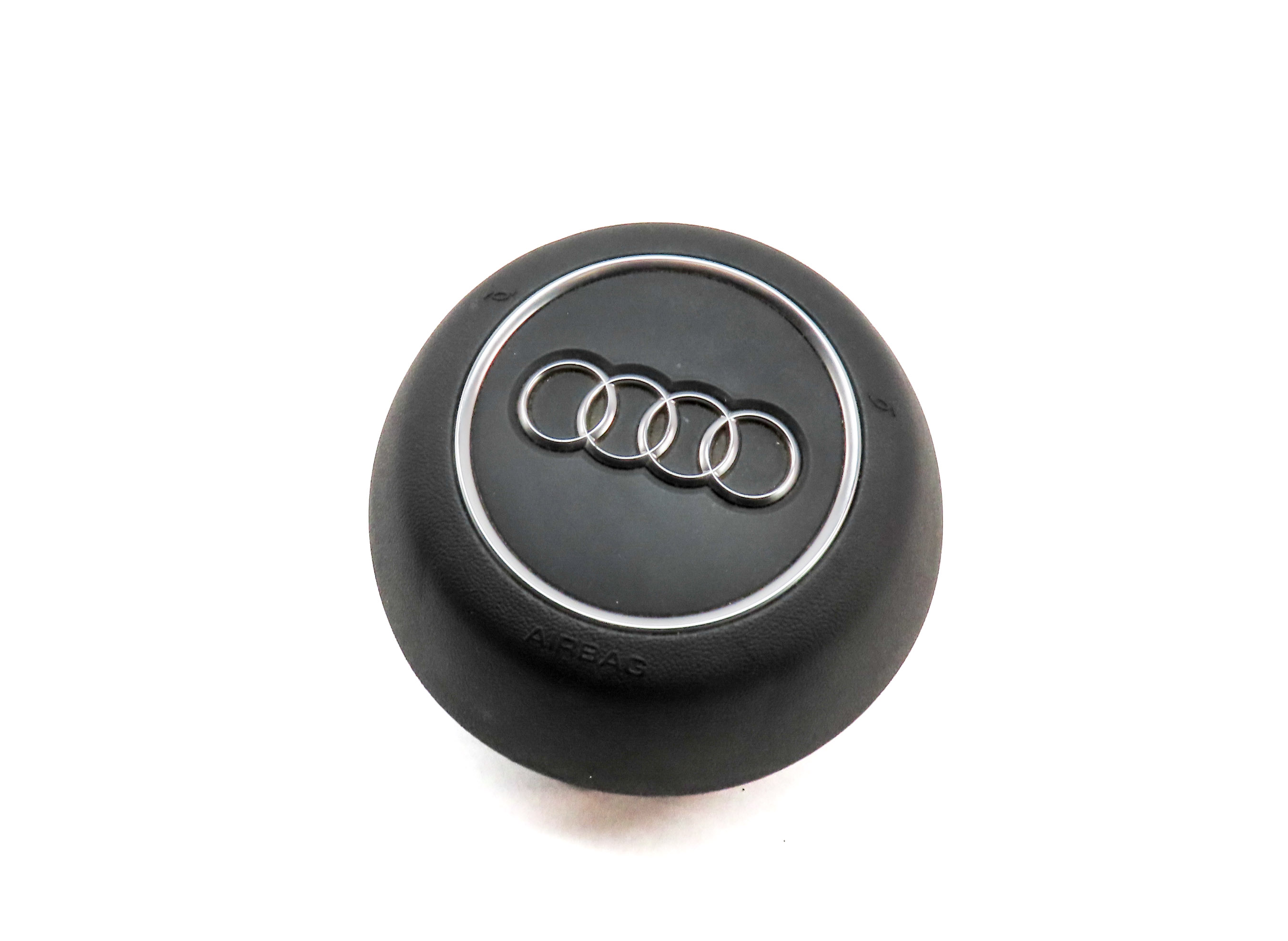 18-19 AUDI A5 COUPE SPORTBACK (8W6) LEFT DRIVER STEERING WHEEL AIRBAG (BLACK) — exact item pictured
